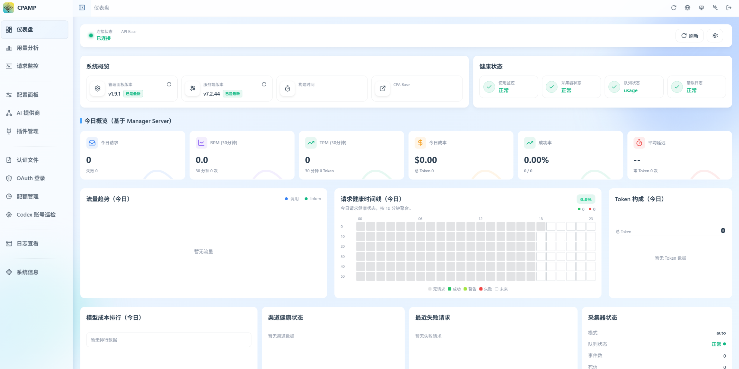 CPA Manager Plus 主界面